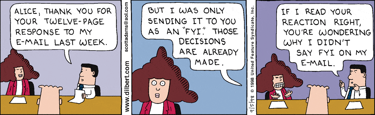 Dilbert Cartoon